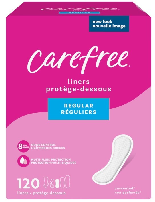 Protectores diarios Acti-fresh sin perfume de Carefree