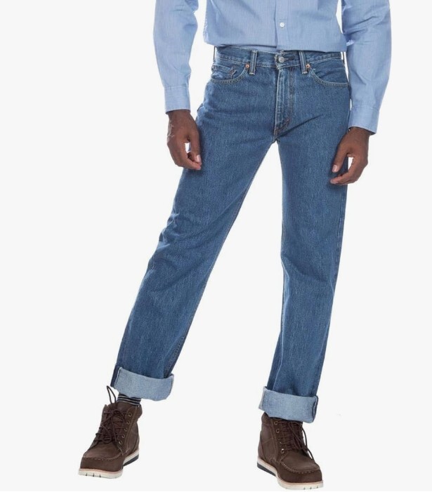 Levi’s 505 Regular – Jeans para hombre, disponibles en tallas para personas grandes y altas (big & tall)