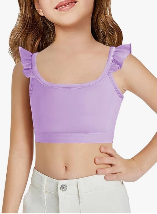 Haloumoning Sujetador de entrenamiento para niñas