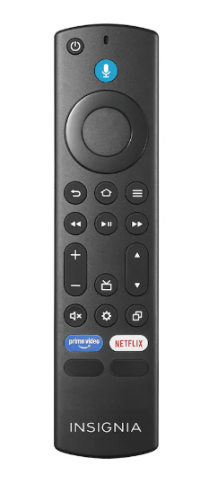 Insignia™ – Fire TV Replacement Remote for Insignia-Toshiba-Pioneer – Black