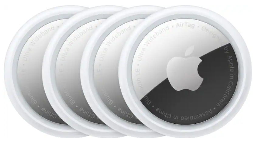 Apple – AirTag (4-Pack) – Silver